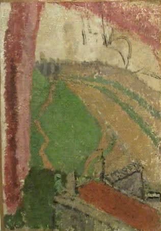GWEN JOHN, Meudon Landscape, early to mid 1920's