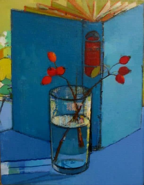 JANE PATTERSON, Rosehip Still Life