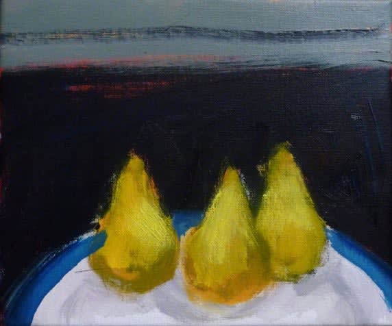 JOHN HOUSTON, Three Pears, circa 2000-08