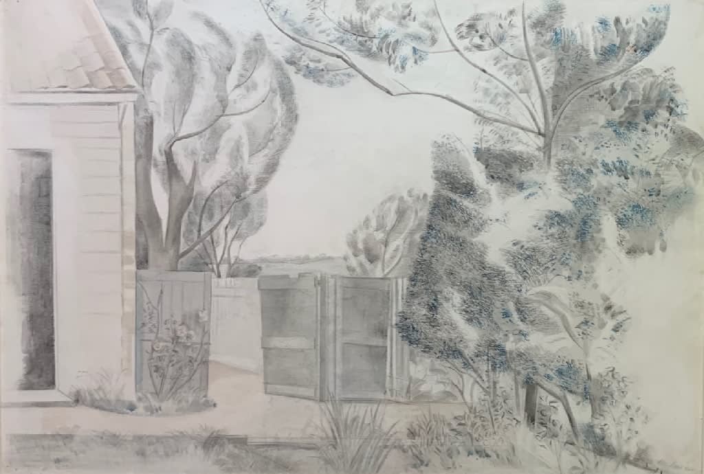 PAUL NASH, Pantile Cottage, Dymchurch, 1925