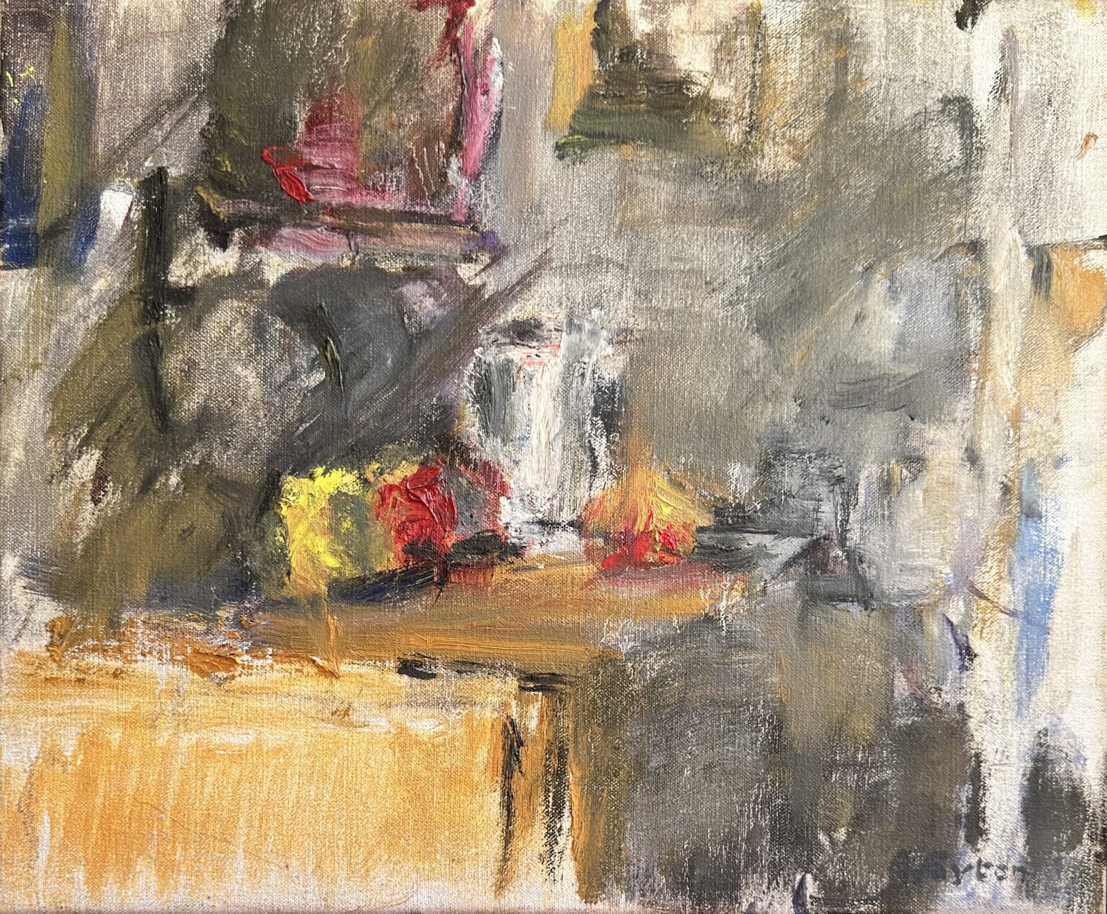 ANTHONY EYTON, Fruit and Jug in the Studio