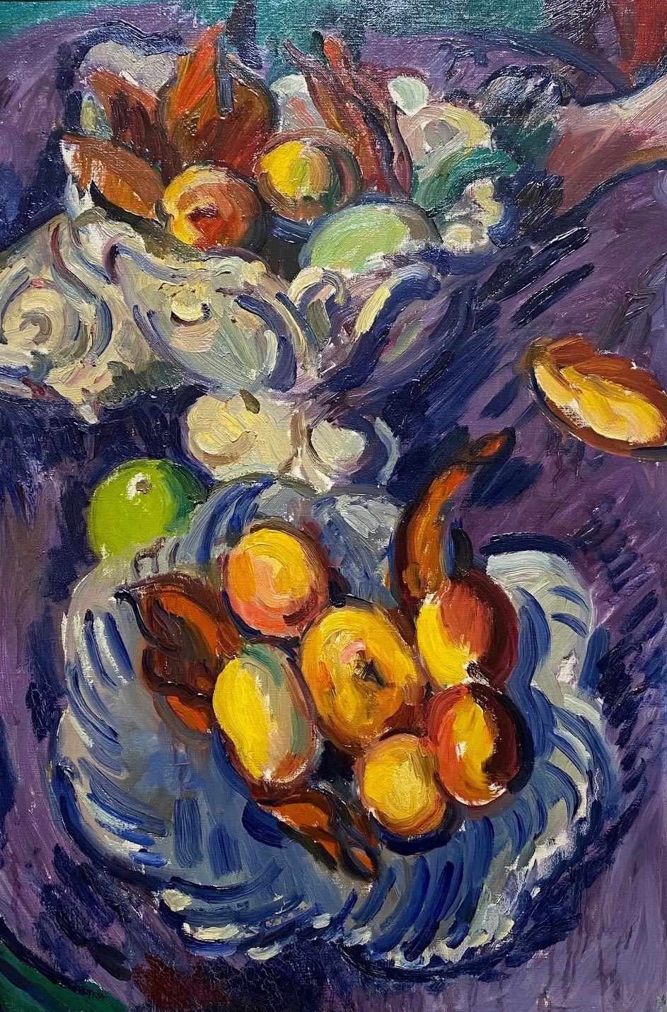 SIR MATTHEW SMITH, Still Life with Violet Background, 1950