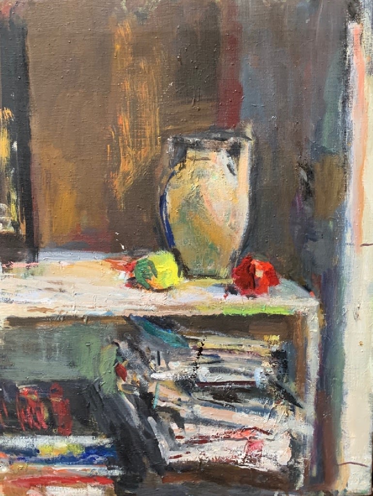 ANTHONY EYTON, Vase & Apples, 2019