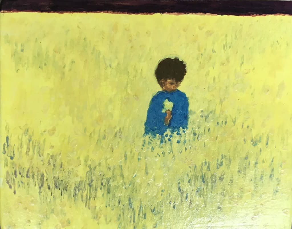 HEIDRUN RATHGEB, Im Rapsfeld (In the Rapeseed Field), 2020