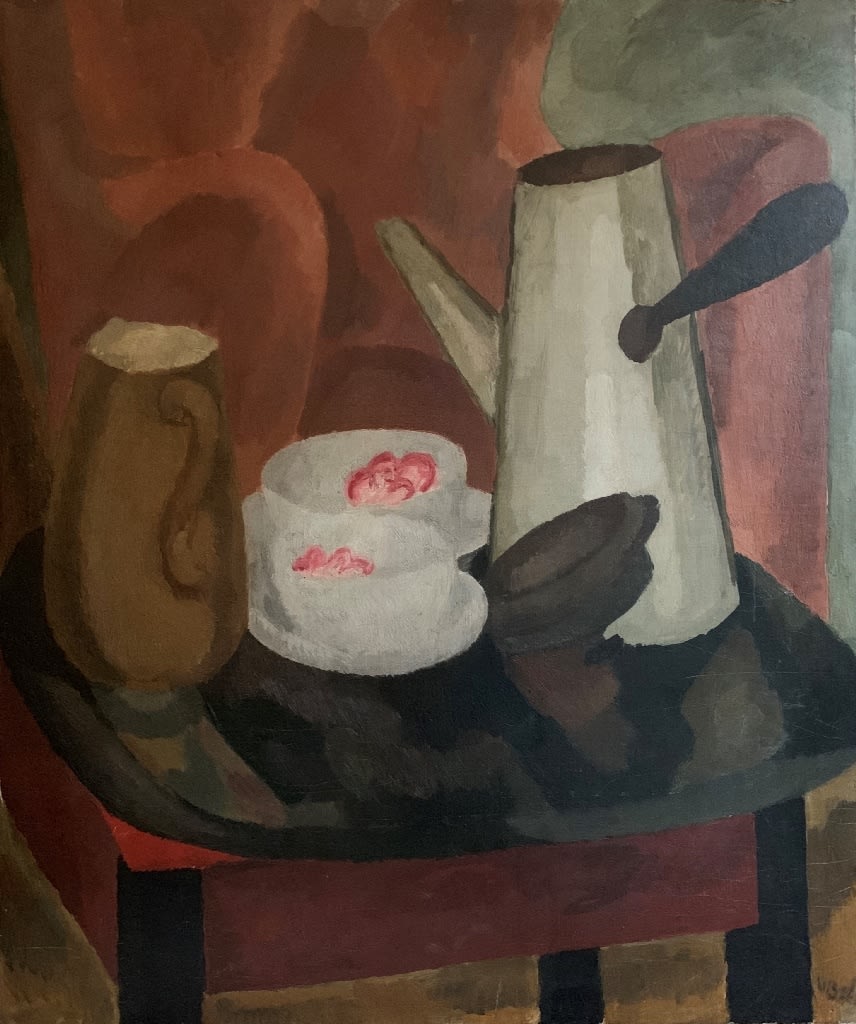 VANESSA BELL, Still Life with Coffee Pot, circa 1916-17