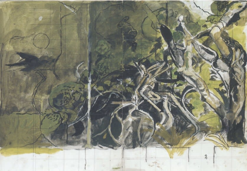 GRAHAM SUTHERLAND, Tree and Root Forms, circa 1975