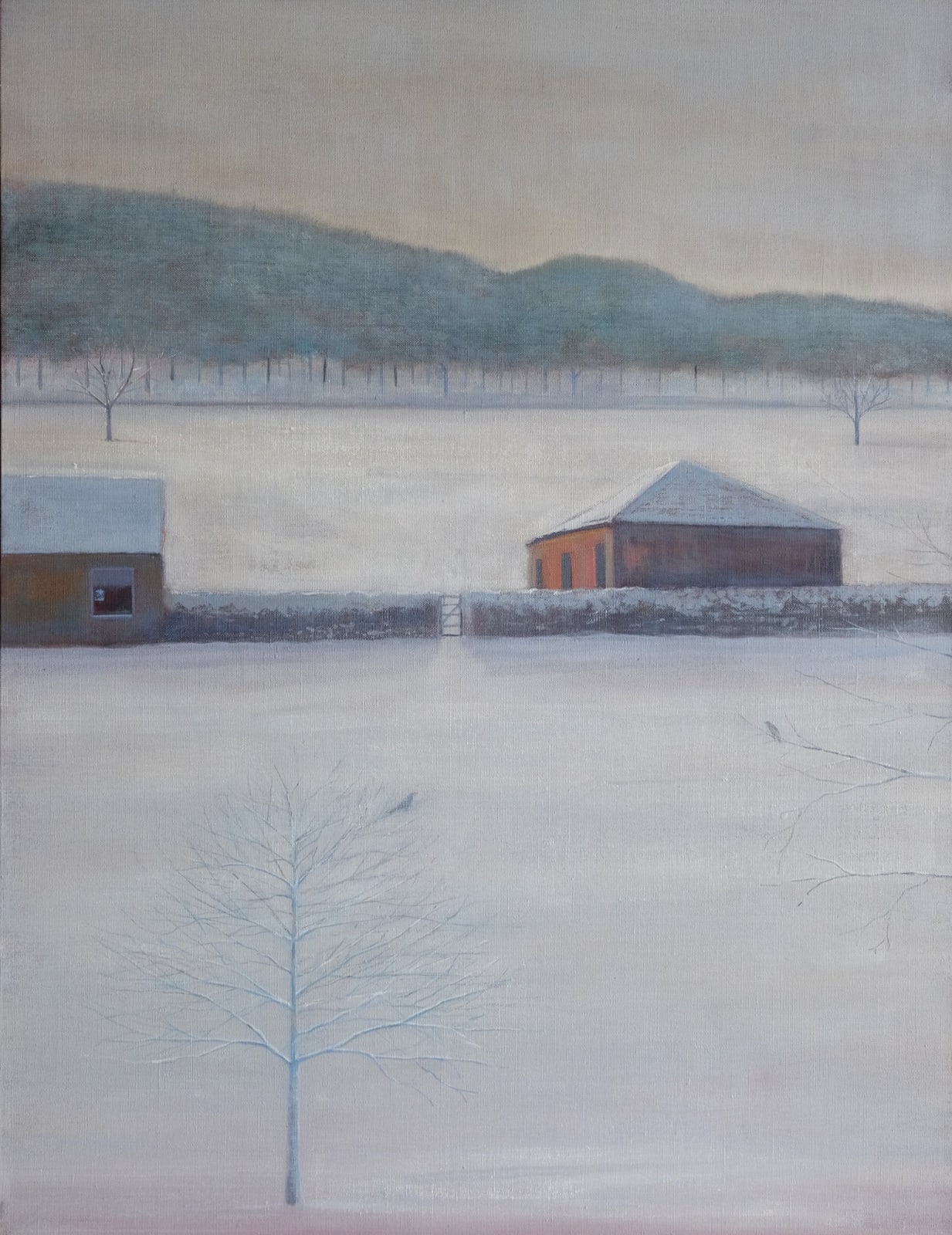 THOMAS LAMB, Stable in the Snow
