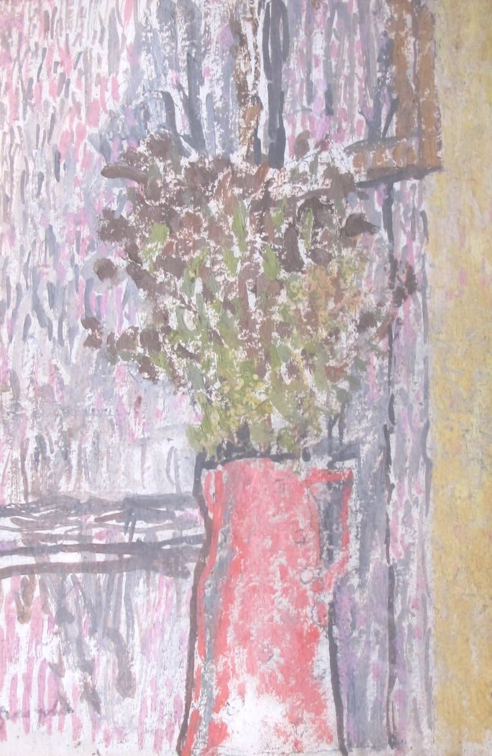 GWEN JOHN, Flowers in a pink jug