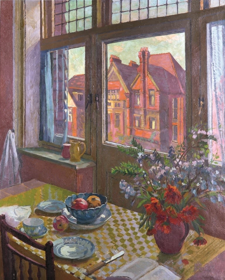 WILLIAM RATCLIFFE, Eton Avenue from a Window