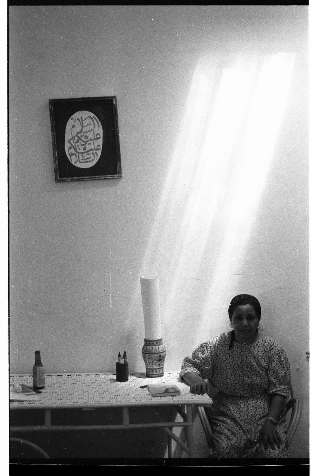 Harriet Challis, Woman Sitting (Morocco, 1993)