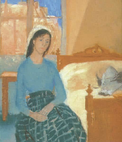 GWEN JOHN, The Artist in her room in Paris, 1907-9