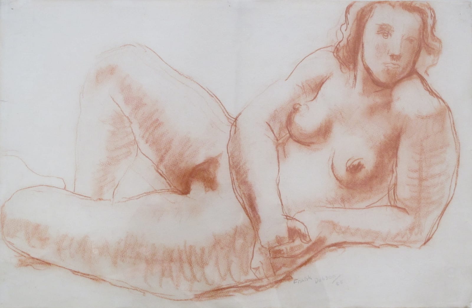 FRANK DOBSON, Reclining Nude, 1948