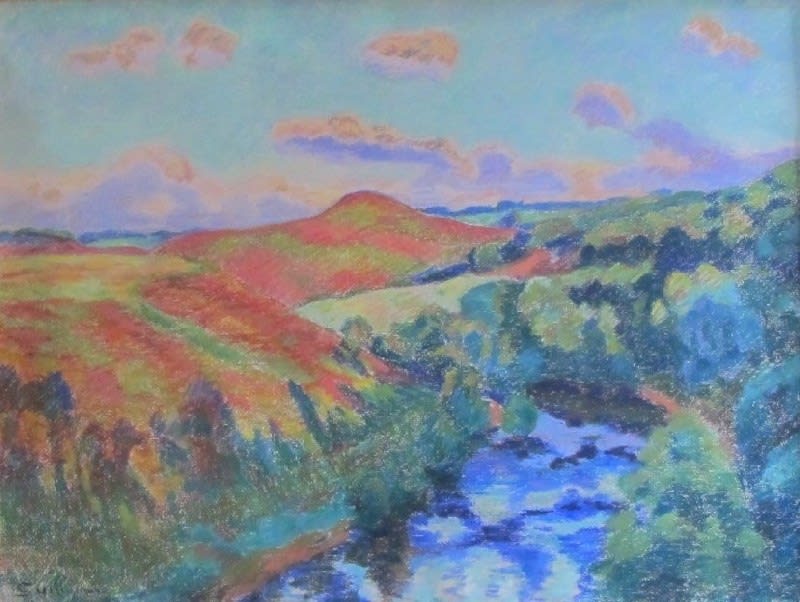 ARMAND GUILLAUMIN, Le Puy Barriou, Paysage de la Creuse, 1916
