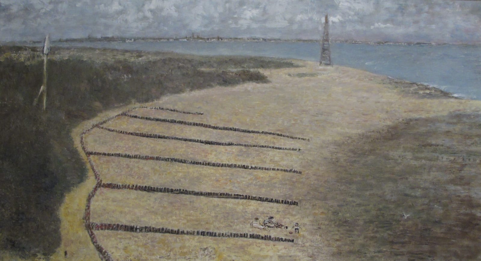 RICHARD EURICH, Breakwaters, Lepe, 1989