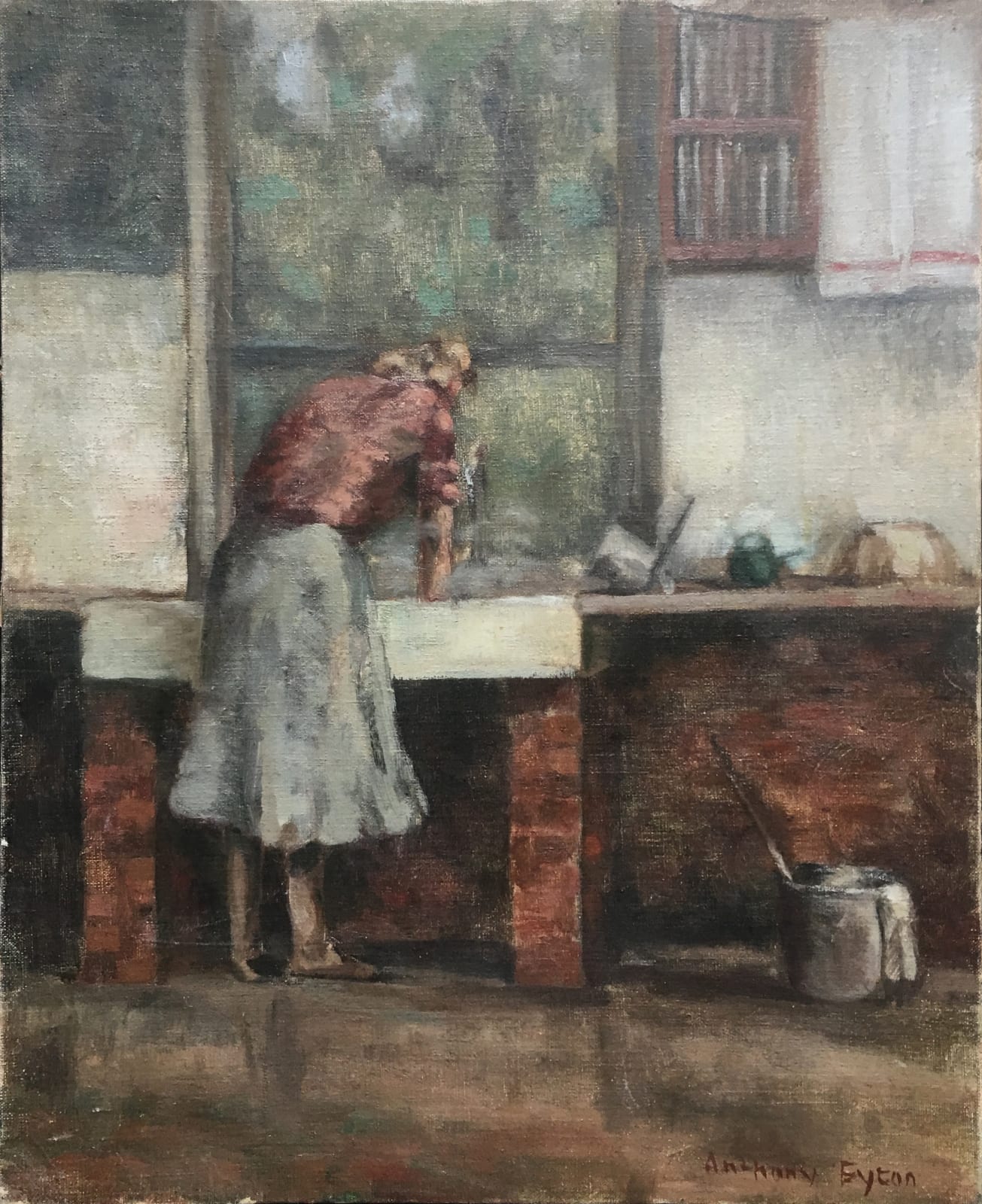 ANTHONY EYTON, Woman at the Sink, 1948