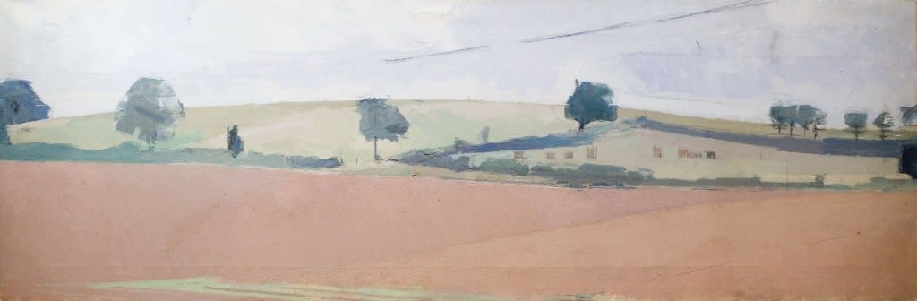 PATRICK GEORGE, Hickbush Landscape, early 1970s