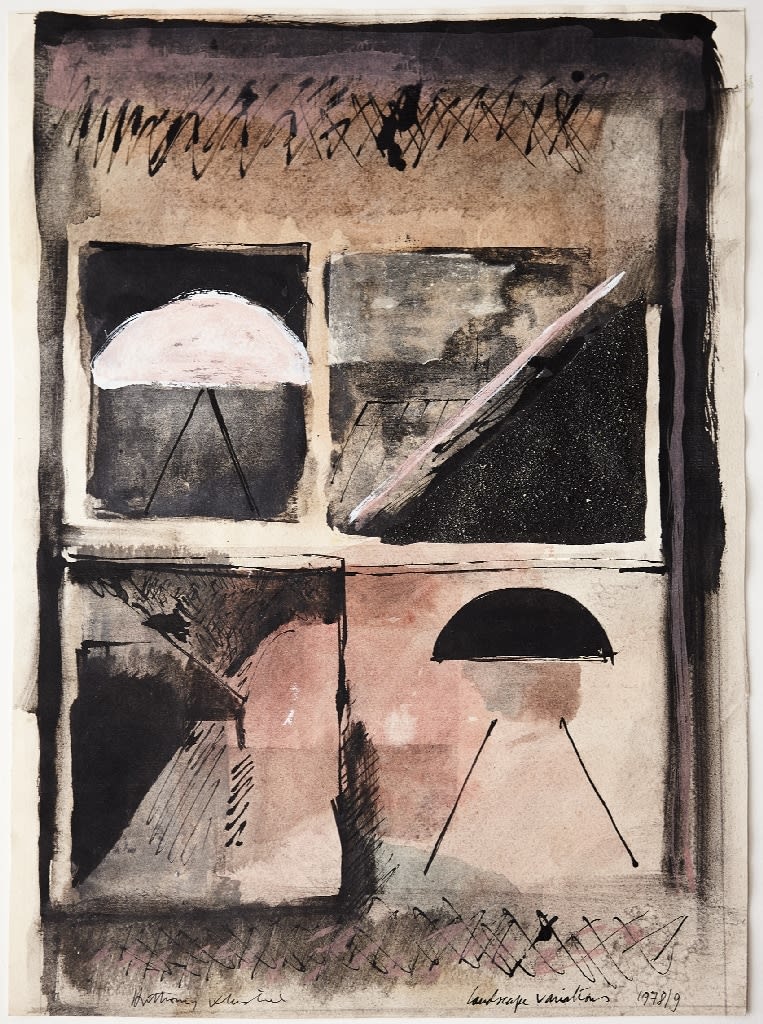 ANTHONY WHISHAW R.A., Landscape Variations, 1978-79