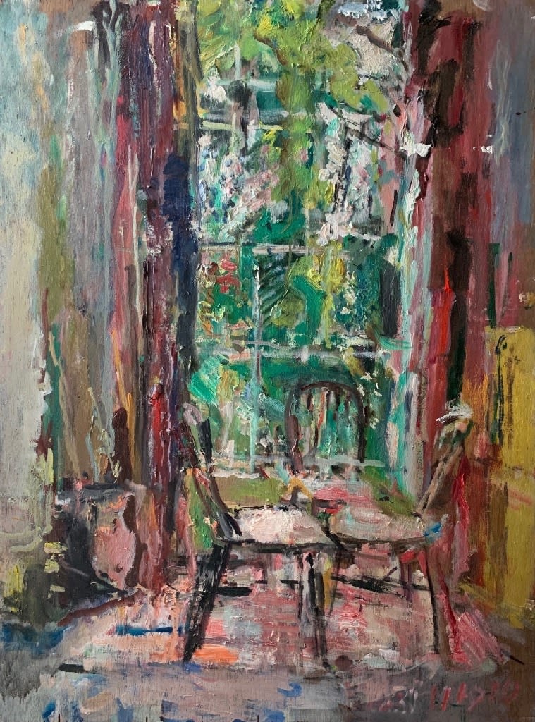 ANTHONY EYTON, Three Chairs in the Studio III, 2019