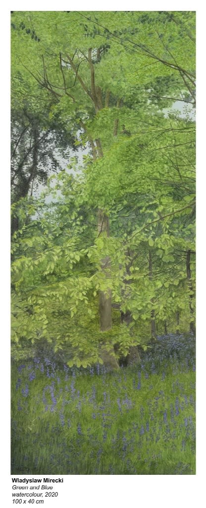 WLADYSLAW MIRECKI, Green & Blue, 2020