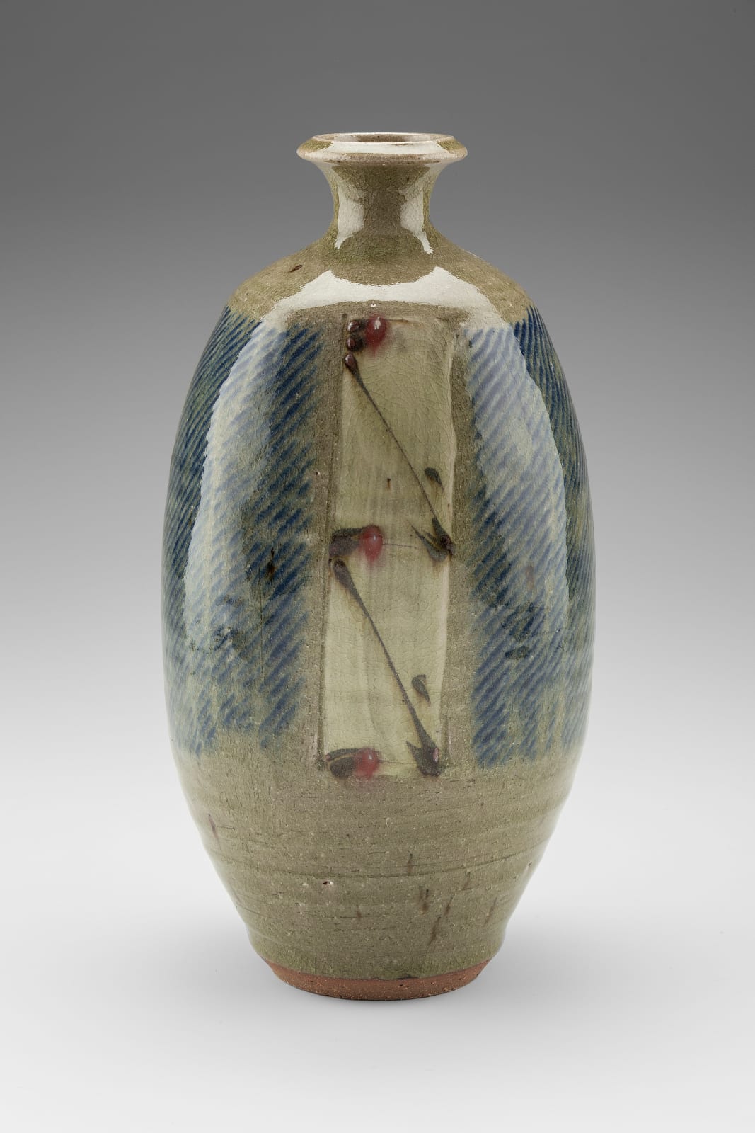 WILLIAM PLUMPTRE, Paddled vase