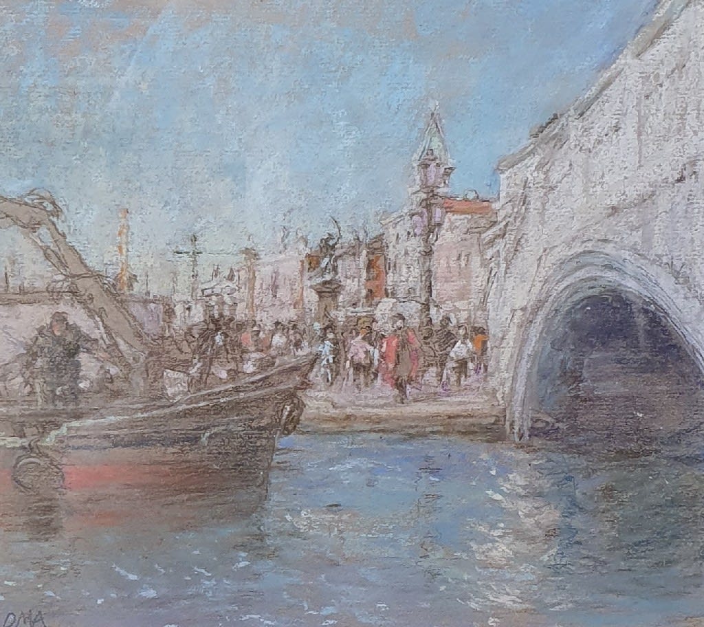 DIANA ARMFIELD, The Passing Sandalo, Venice