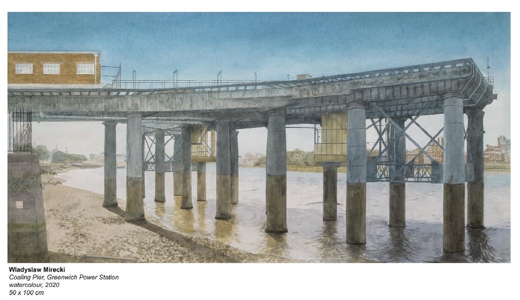 WLADYSLAW MIRECKI, Coaling Pier, Greenwich Power Station, 2020