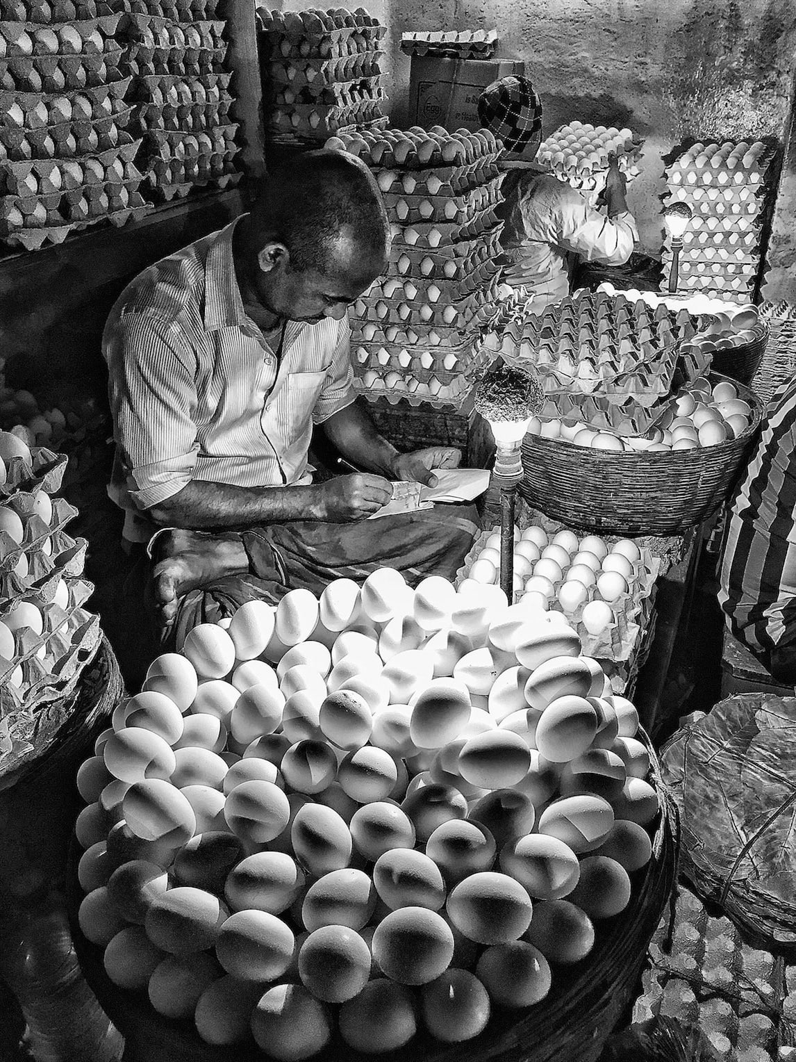 James Lindsay, Egg dealer in Calcutta. India