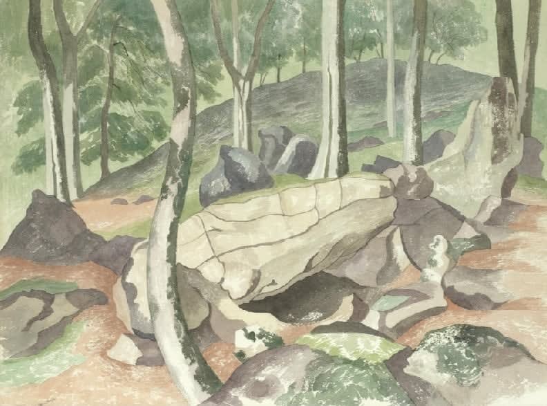 JOHN NASH, Woodland Scene, 1969