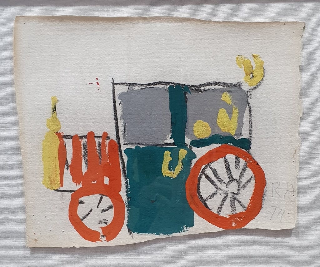 ROGER HILTON, Horse Cart, 1974