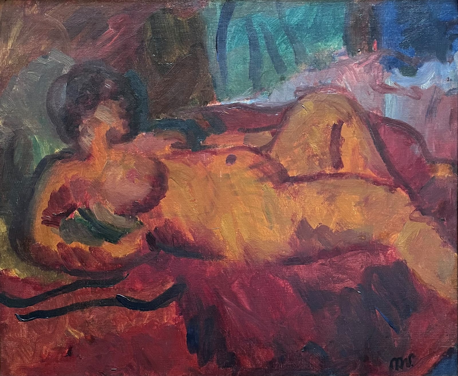 SIR MATTHEW SMITH, Nude, circa 1924