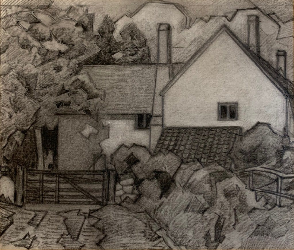 ROBERT POLHILL BEVAN, Hart's Farm, Clayhidon, Devon, circa 1917