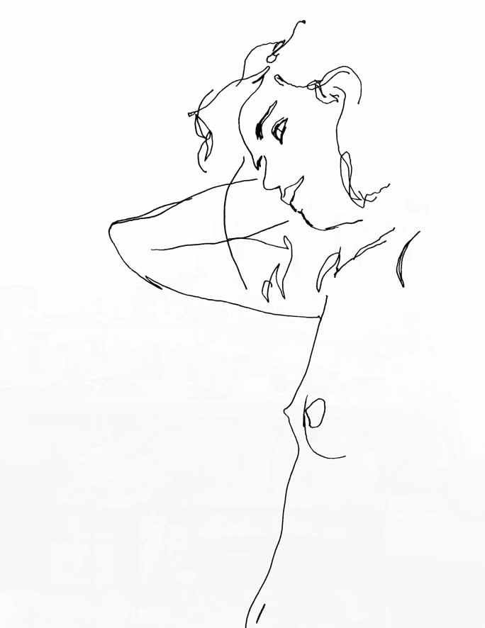ED HODGKINSON, MH, arm up, Signalweiss, 2012