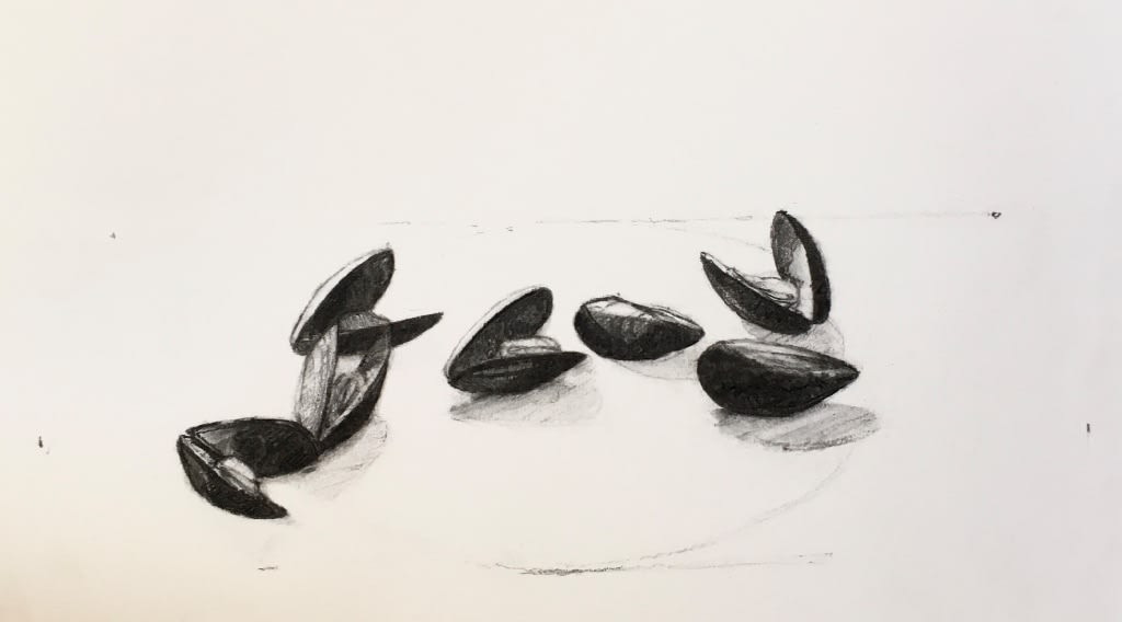 JANE PATTERSON, Mussels I, 2019