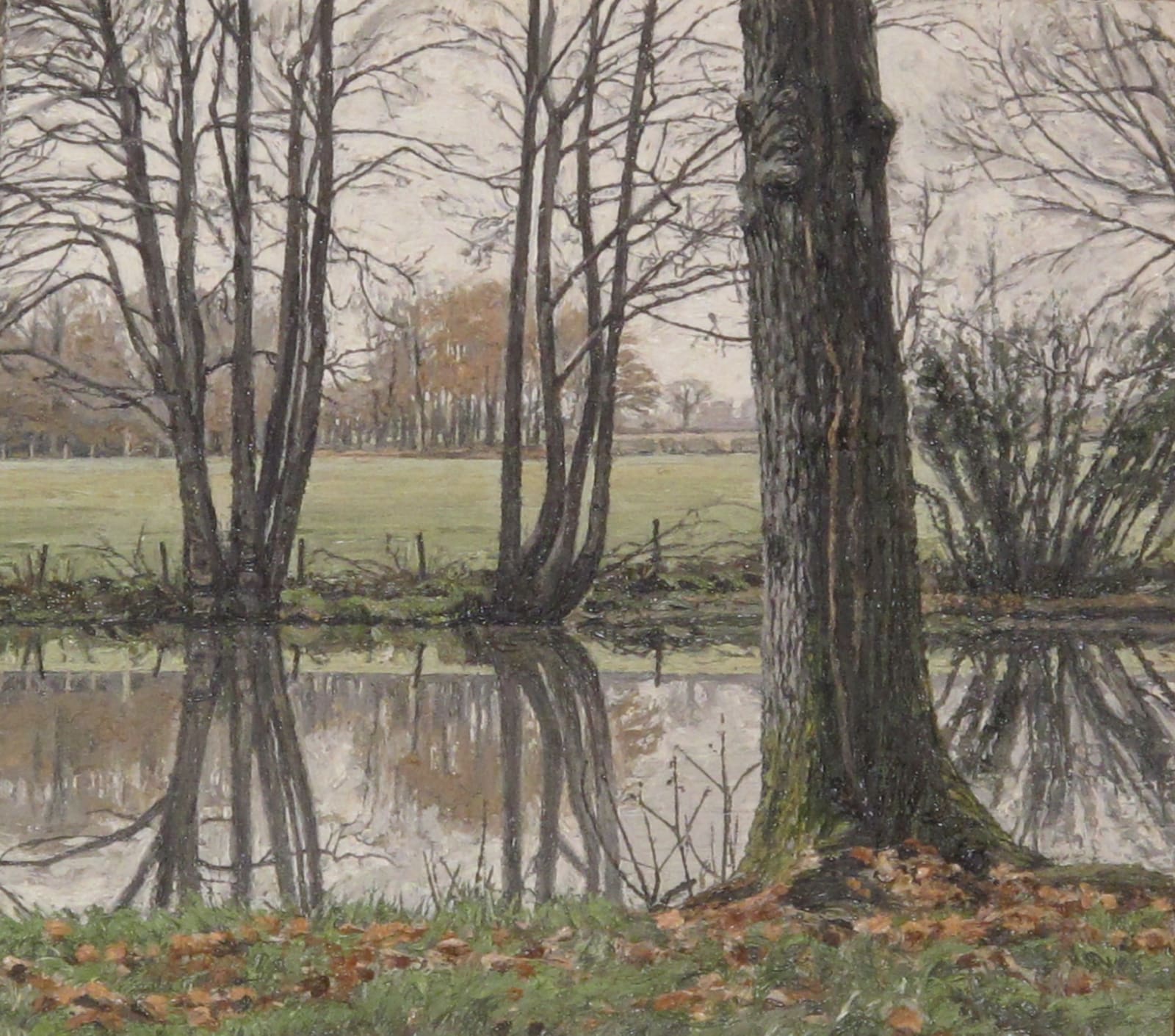 EDMUND CHAMBERLAIN, Reflection of Trees