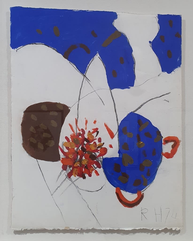 ROGER HILTON, Untitled, 1974