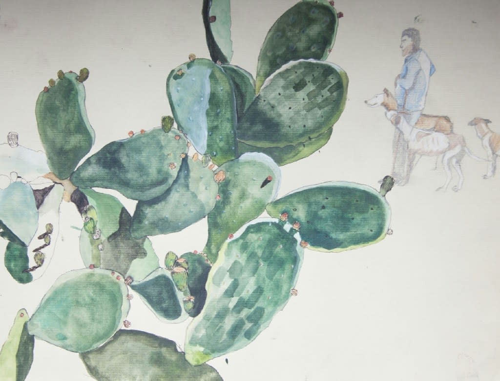 SOPHIE CHARALAMBOUS, Prickly Pear with Shepherd