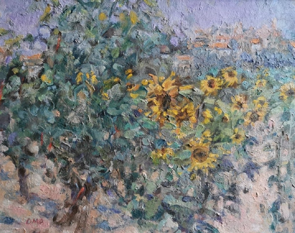 DIANA ARMFIELD, Down in the South, Sunflowers and Vines