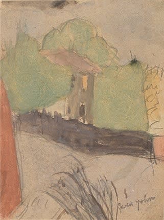 GWEN JOHN, House in Trees, late 1920's
