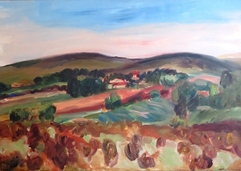 SIR MATTHEW SMITH, Landscape near Aix, 1932