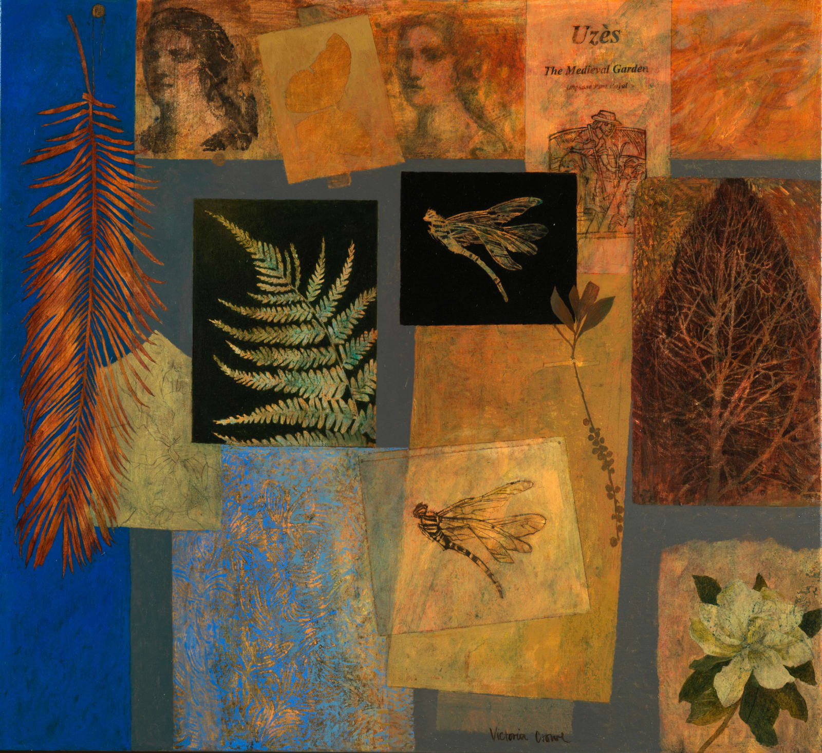 VICTORIA CROWE, The Garden at Uzes