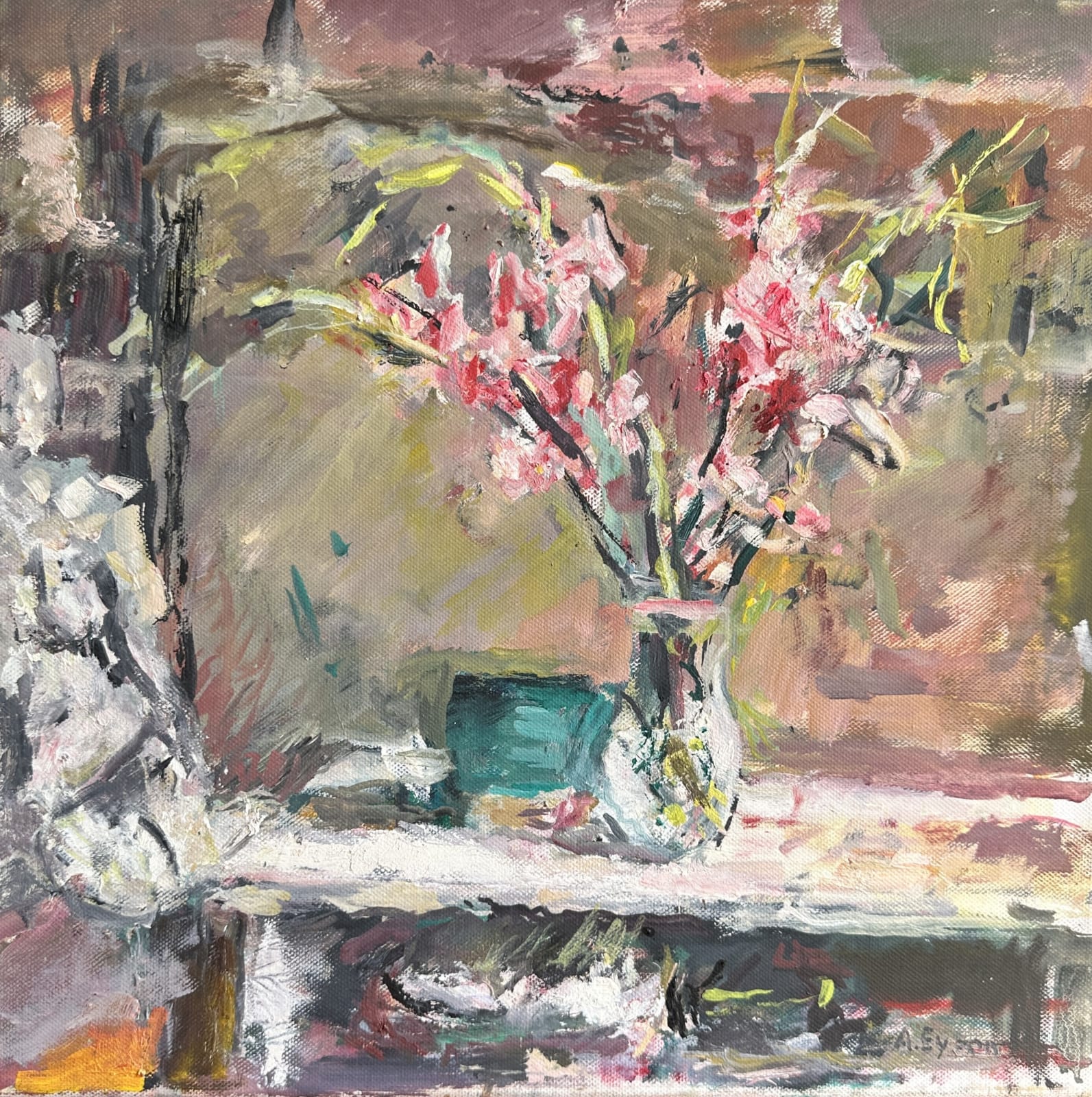 ANTHONY EYTON, Flowers and Jane's Lady