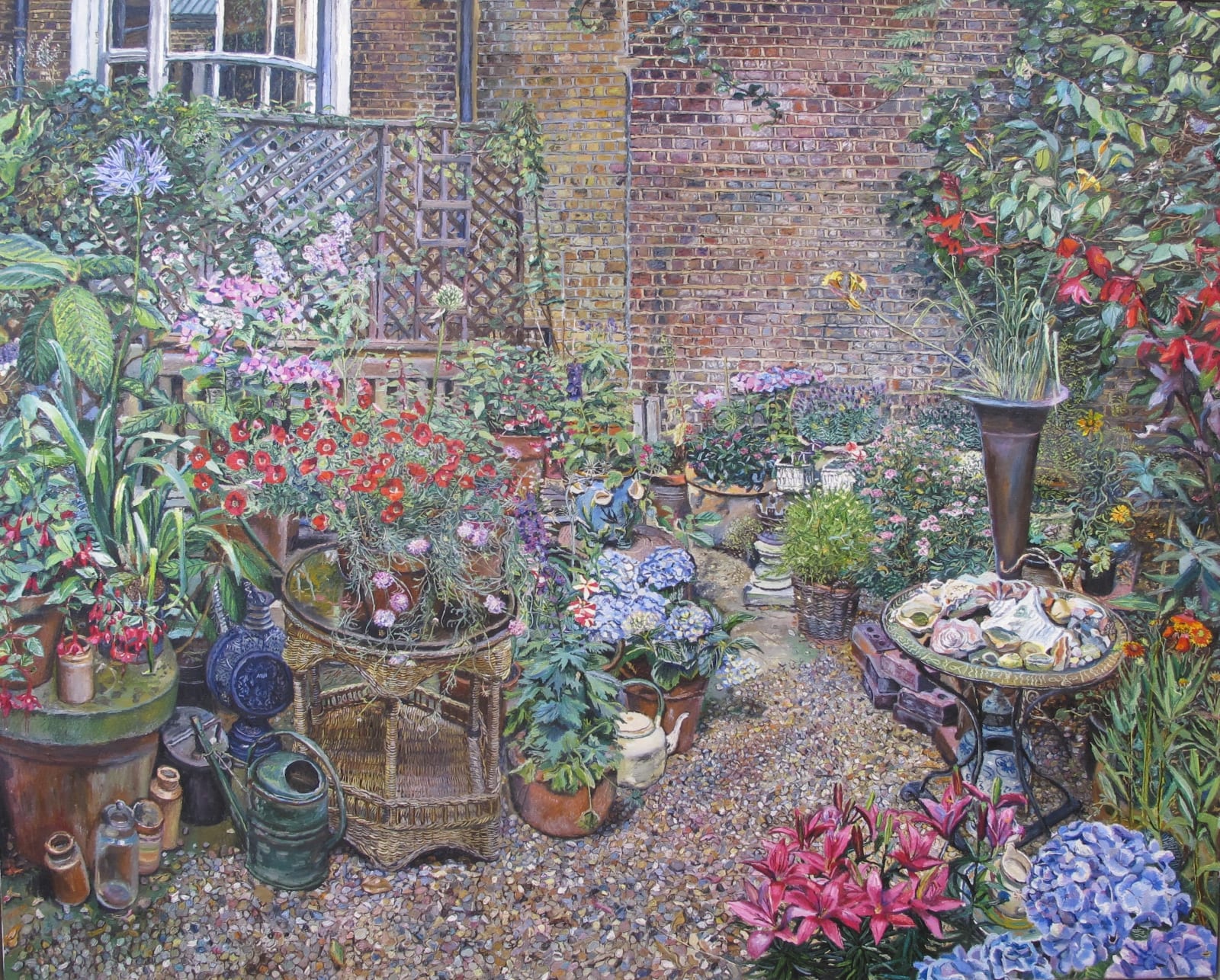 MELISSA SCOTT-MILLER, Back Garden in Full Bloom, London