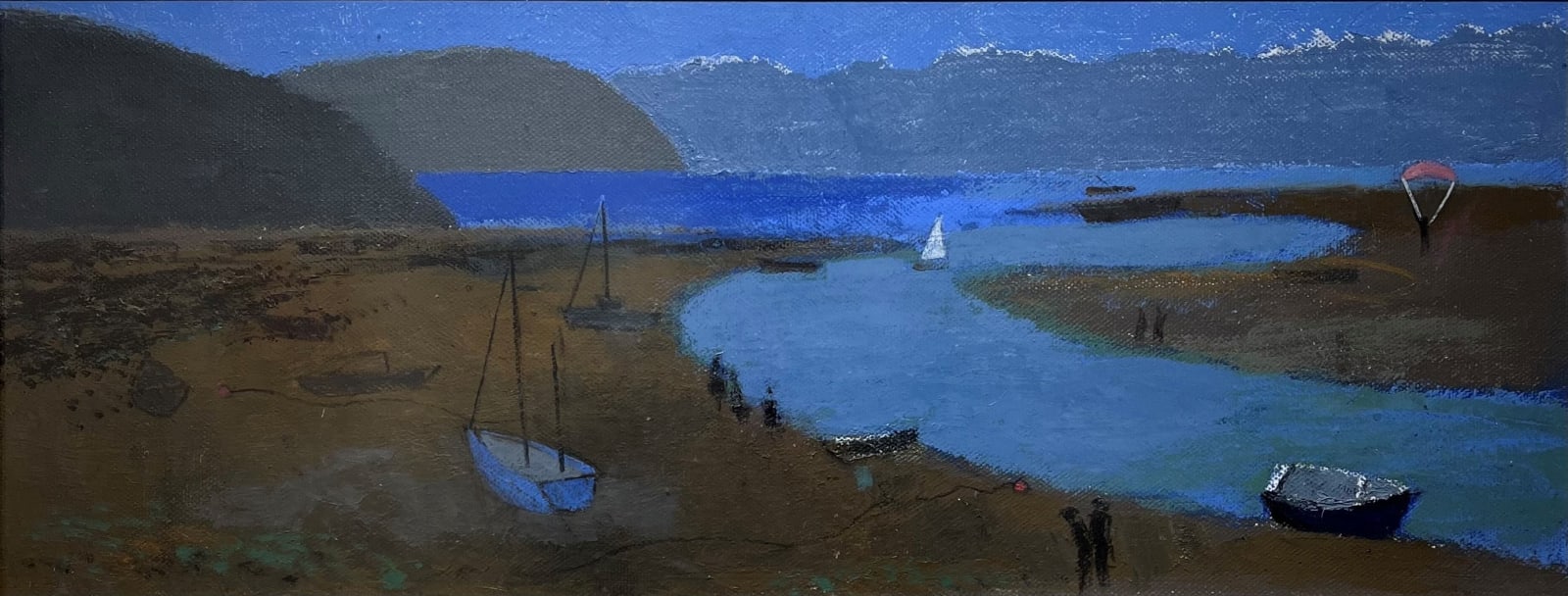 DAVID FIELD, Evening sailing Newport