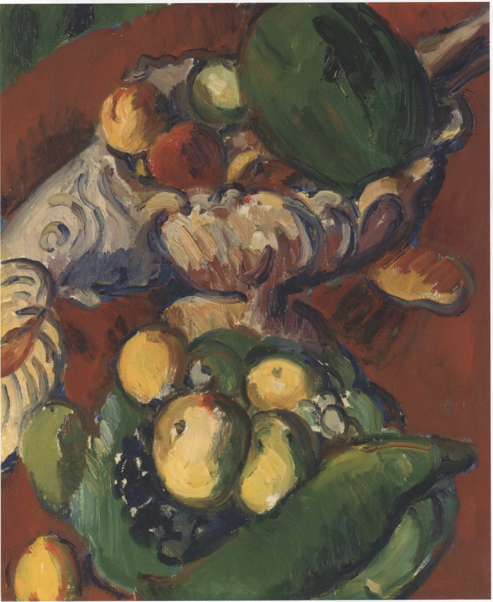 SIR MATTHEW SMITH, Still Life with Melon II, painted in 1950
