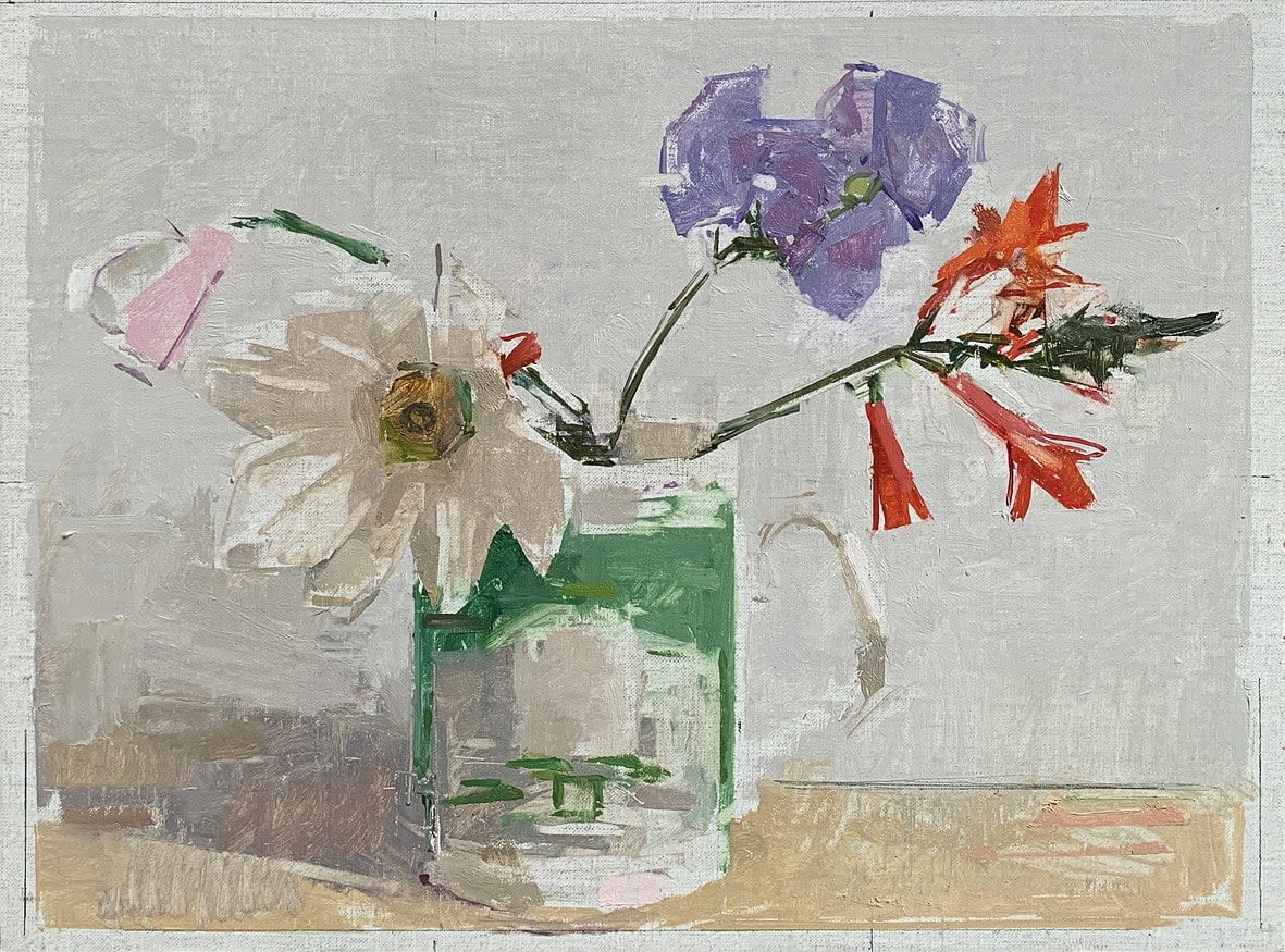 BEN HENRIQUES, Flowers in August No.2