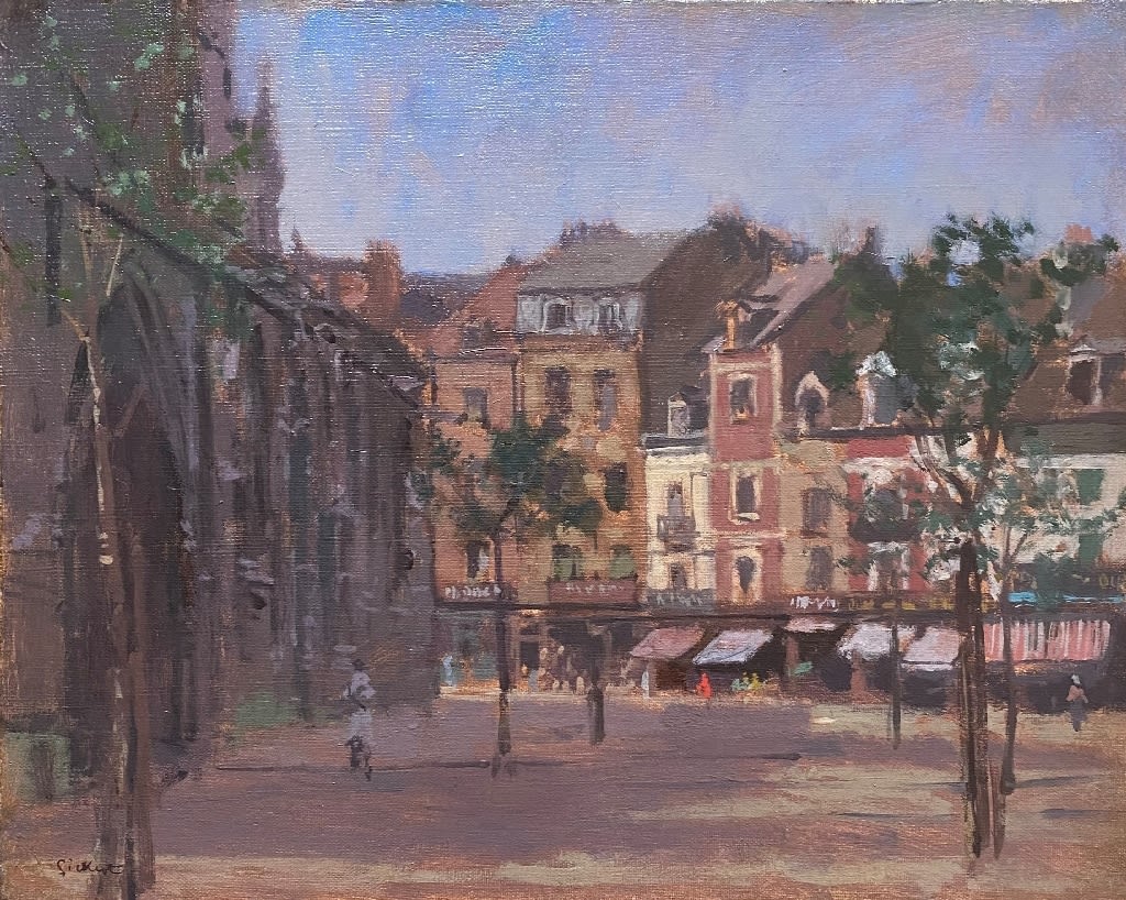 WALTER RICHARD SICKERT, La Rue de la Boucherie, Dieppe, circa 1903