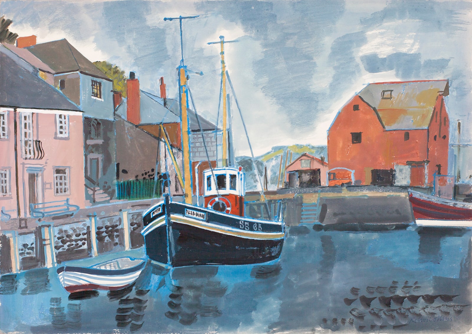 ROLAND COLLINS, The Red Brick Building