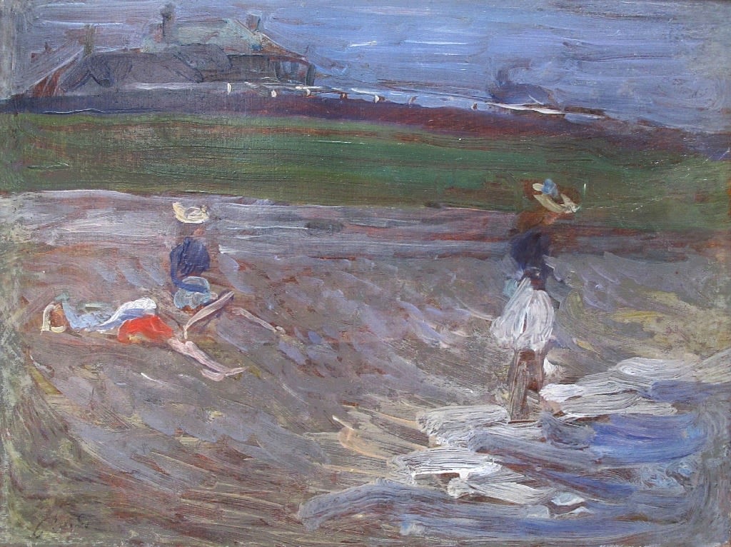 PHILIP WILSON STEER, Children on the beach, Southwold, 1894