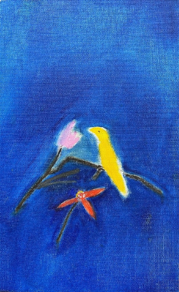 CRAIGIE AITCHISON CBE RA, Yellow Bird, 2000