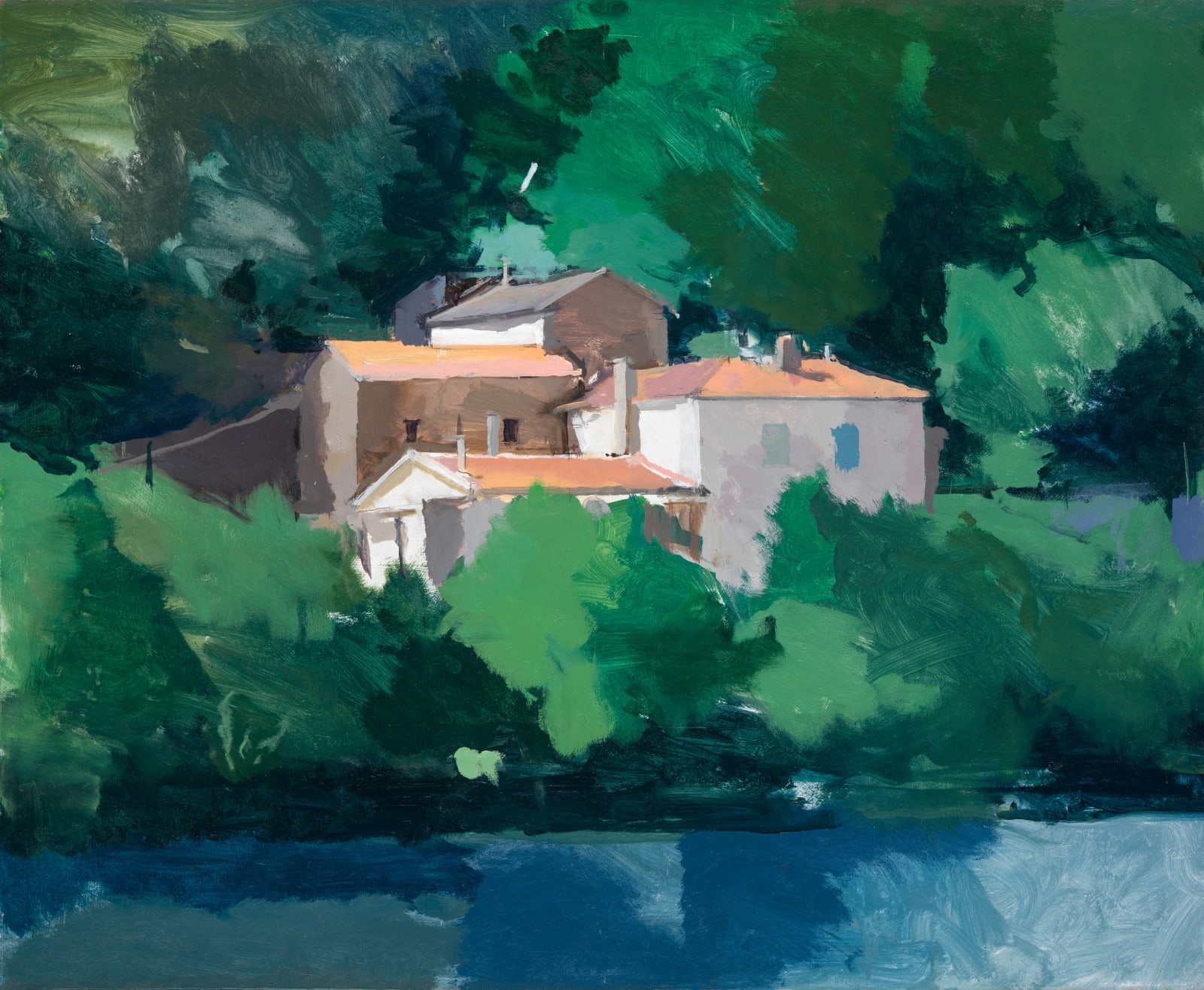 ROBERT DUKES, Across the Lake, Cevennes, 2013